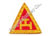 Masonic Regalia Hands Embroidery Blazer Badge
